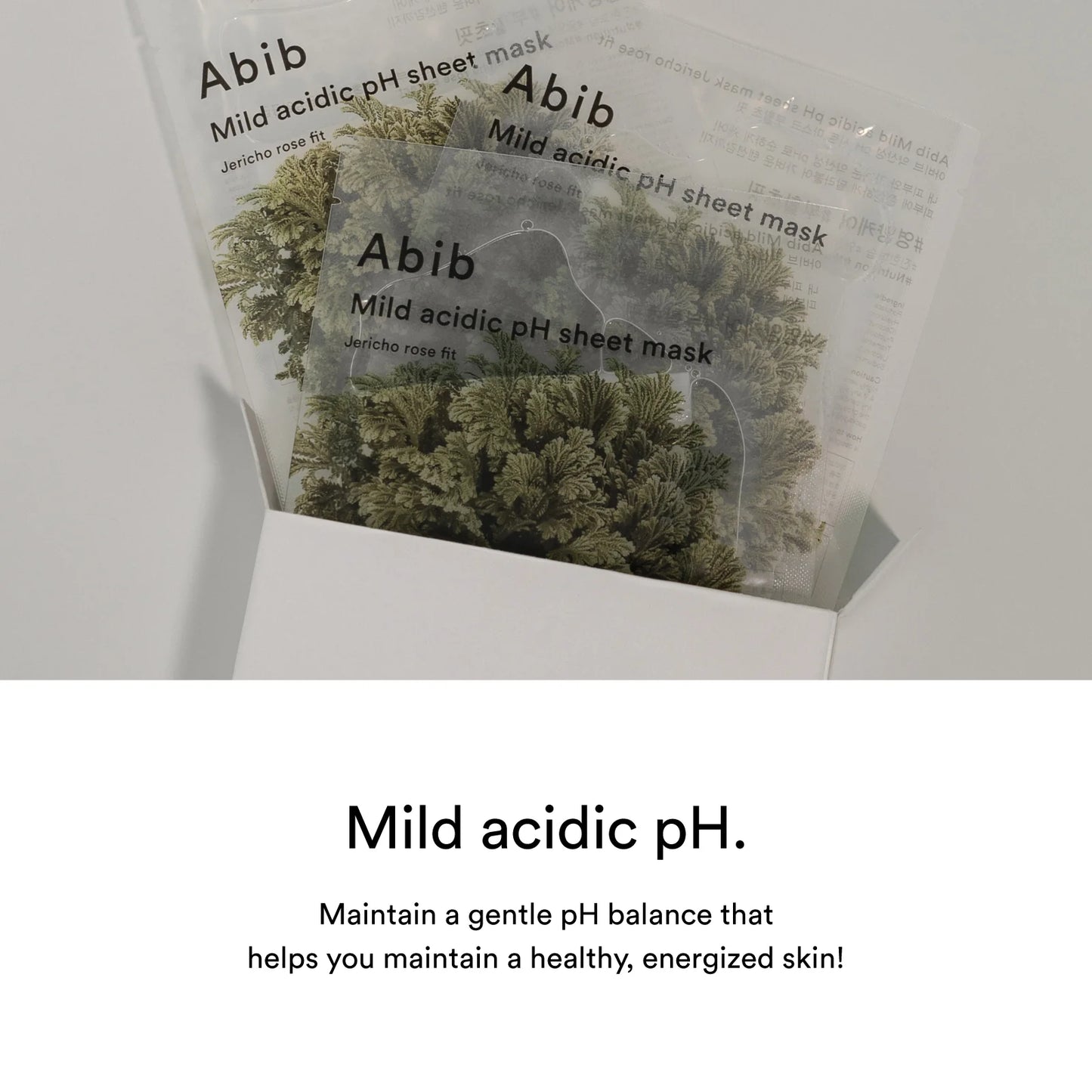 Abib - Mild acidic pH sheet mask (Jericho rose fit)