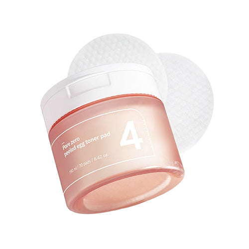 Numbuzin - No.4 Pore Zero Peeled Egg Toner Pad (190ml *70ea )