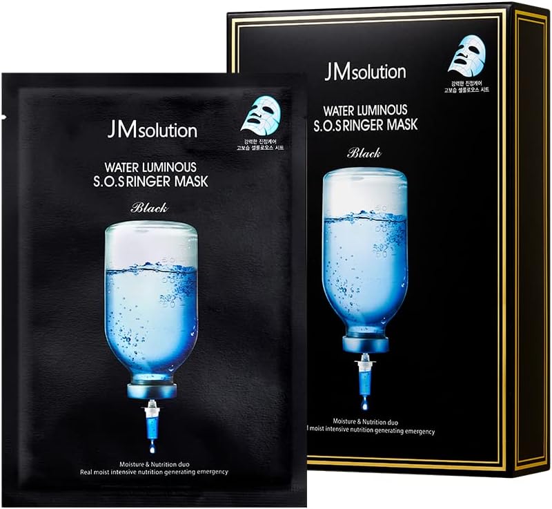 JMsolution - Watery Luminous S.O.S Ringer Mask Set Black