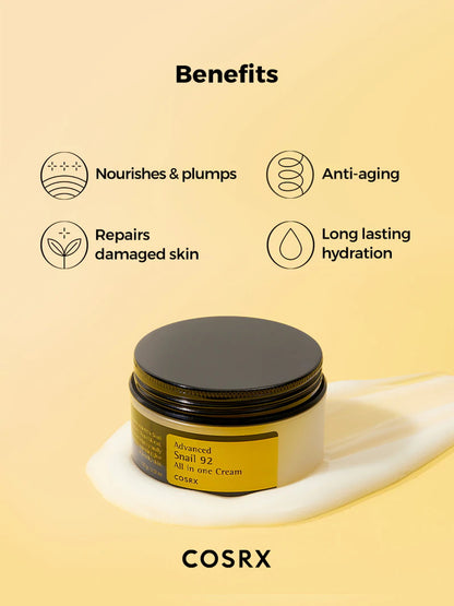 COSRX - ADVANCED SNAIL 92 ALL IN ONE CREAM 100G