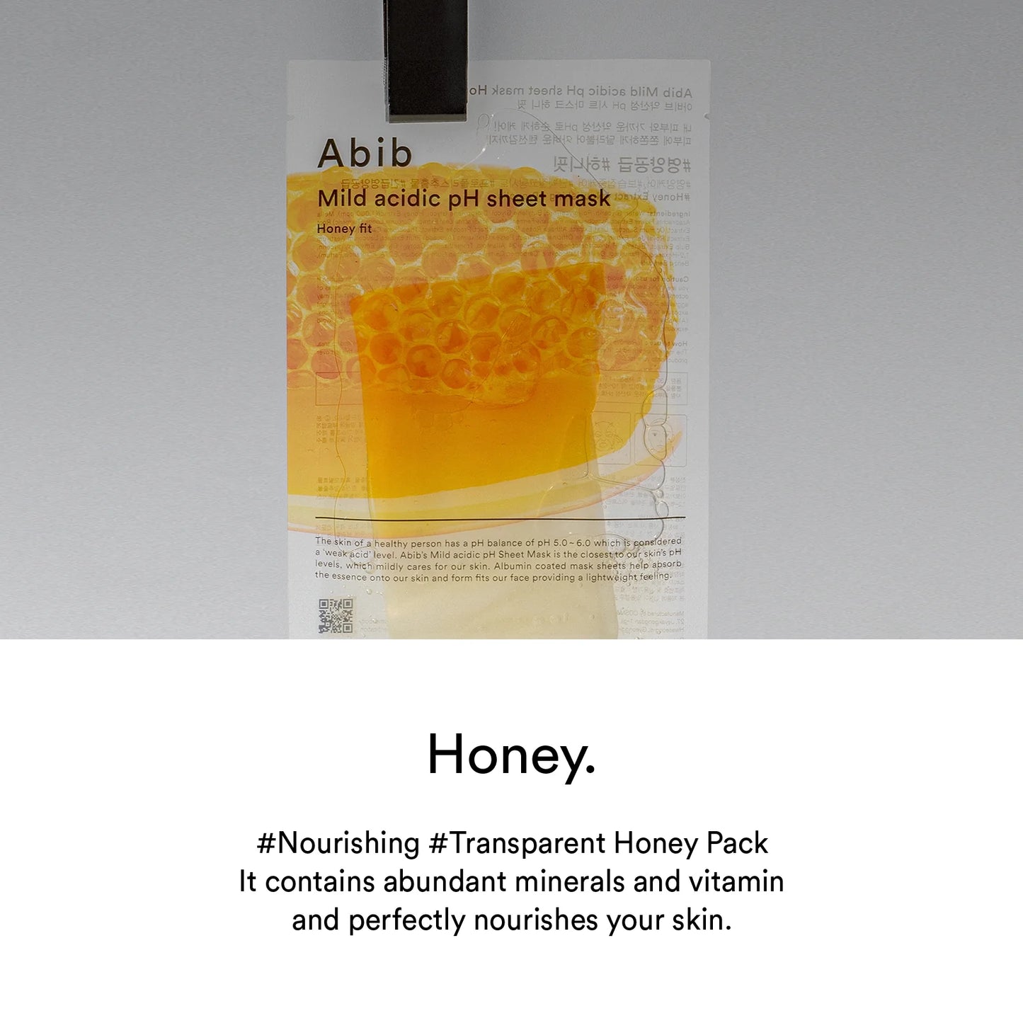 Abib - Mild acidic pH sheet mask (Honey fit)