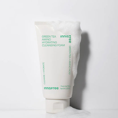 innisfree - Green tea amino hydrating cleansing foam