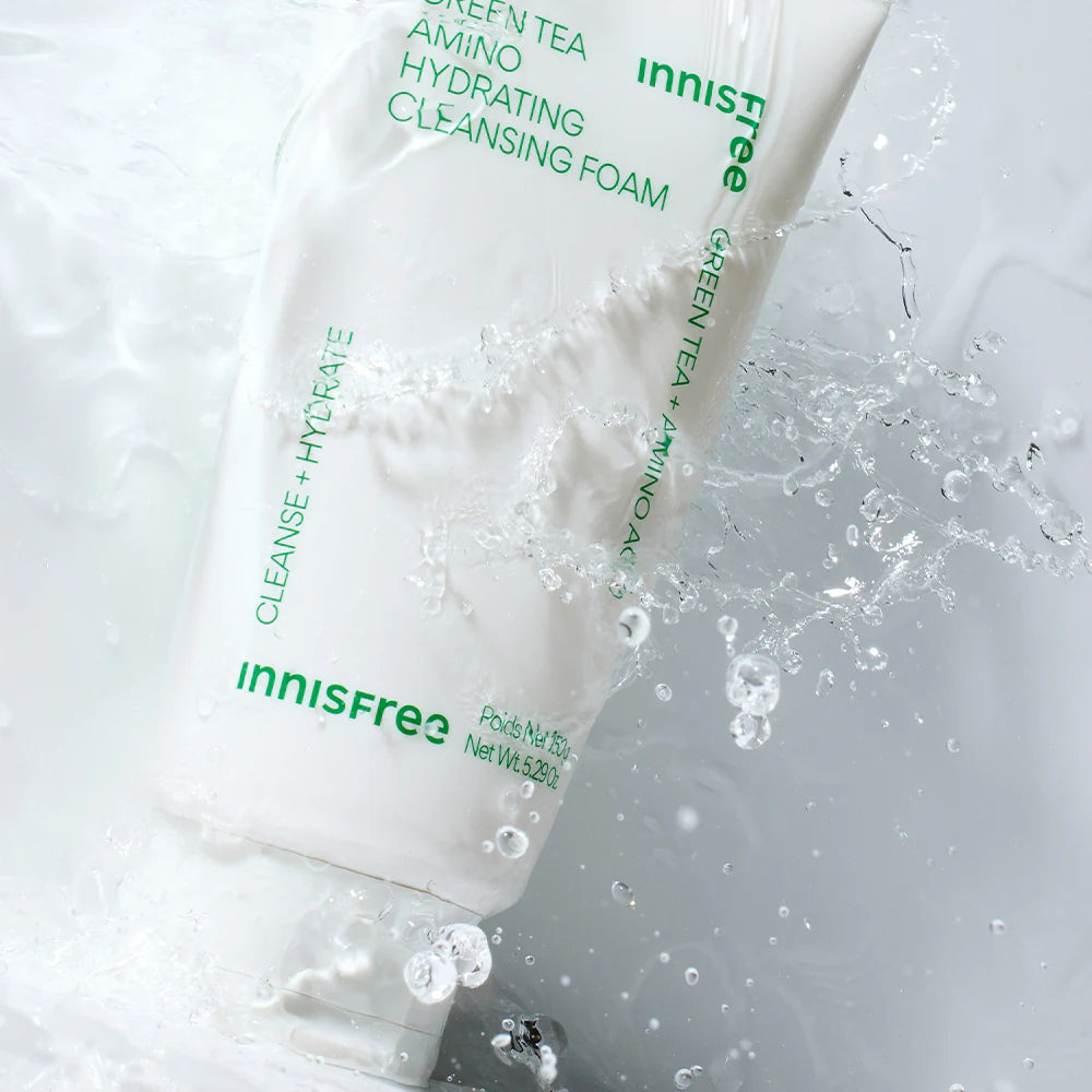 innisfree - Green tea amino hydrating cleansing foam