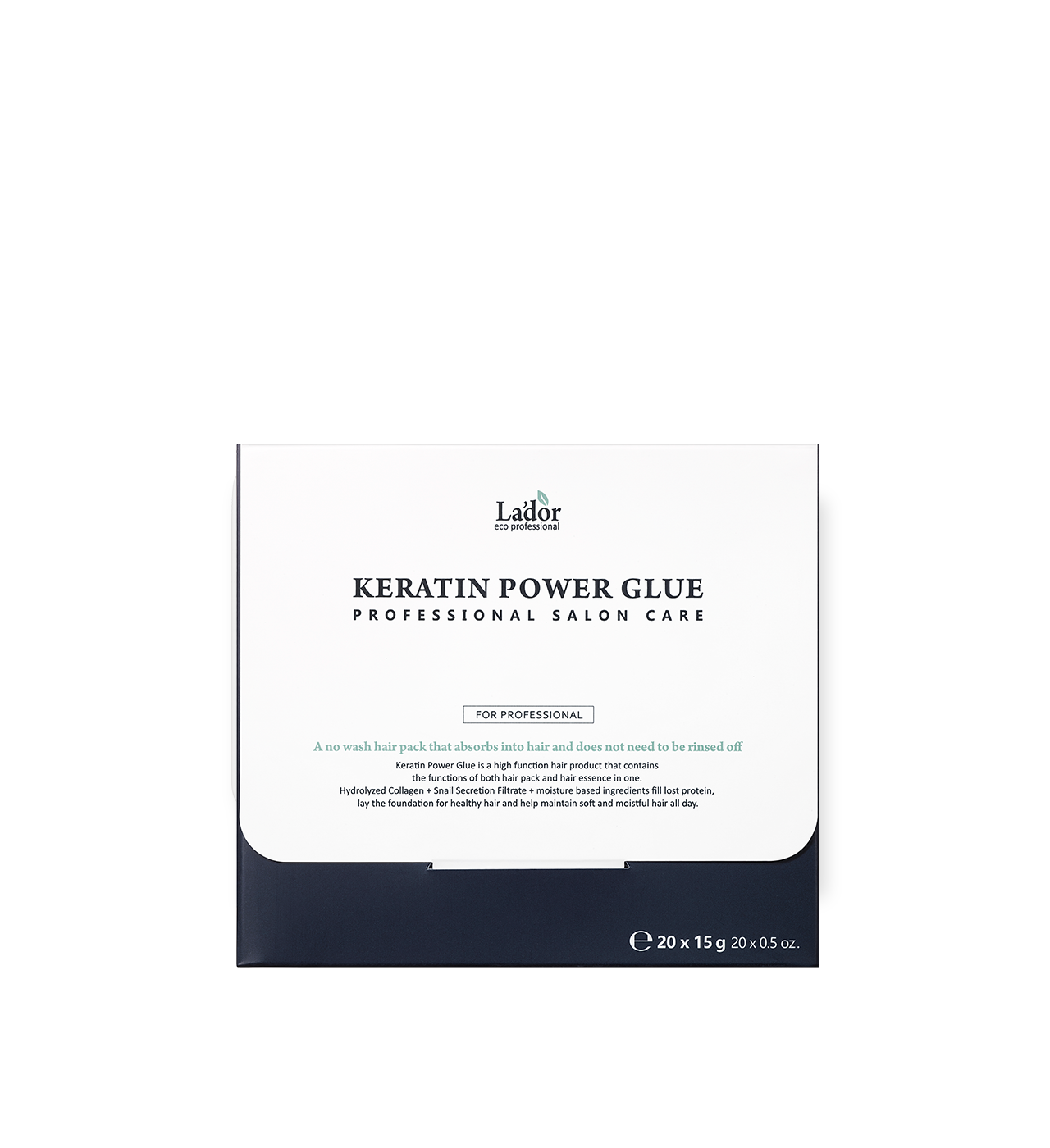 KERATIN POWER GLUE HAIR AMPOULES (KERATIN AMPOULE) 15G X 20EA (1BOX)