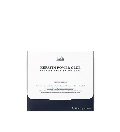 KERATIN POWER GLUE HAIR AMPOULES (KERATIN AMPOULE) 15G X 20EA (1BOX)