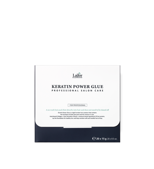 KERATIN POWER GLUE HAIR AMPOULES (KERATIN AMPOULE) 15G X 20EA (1BOX)