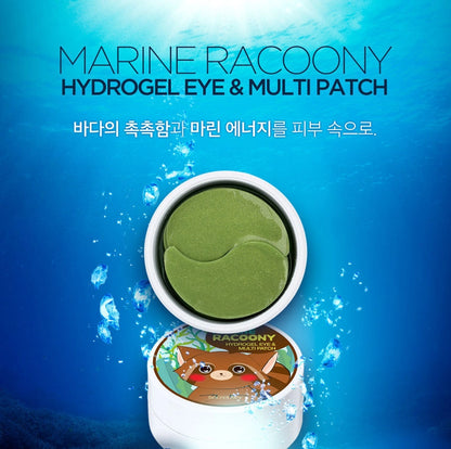 Secret Key - Marine Racoony Hydrogel Eye & Multi Patch 60pcs