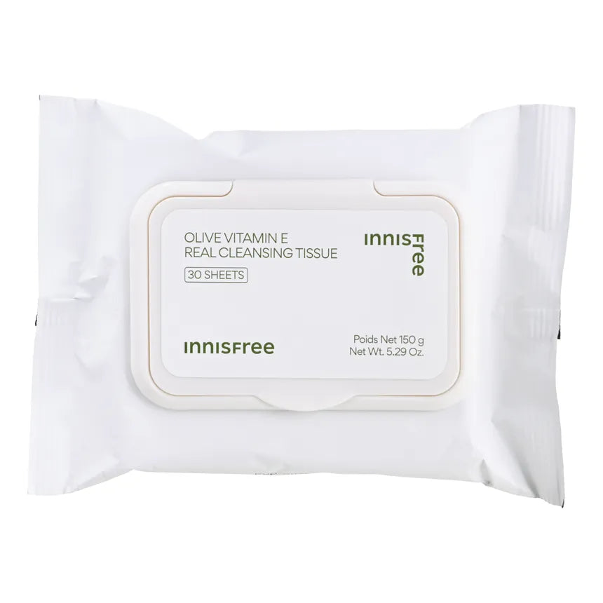 innisfree - Olive Vitamin E Real Cleansing Tissue