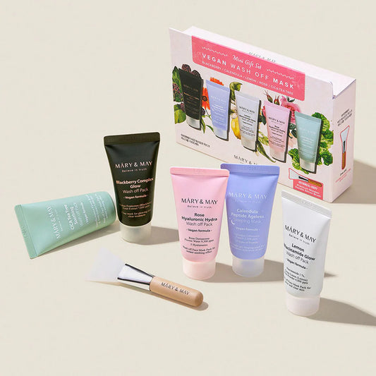 Mary&May - Vegan Wash Off Mask Mini Gift Set