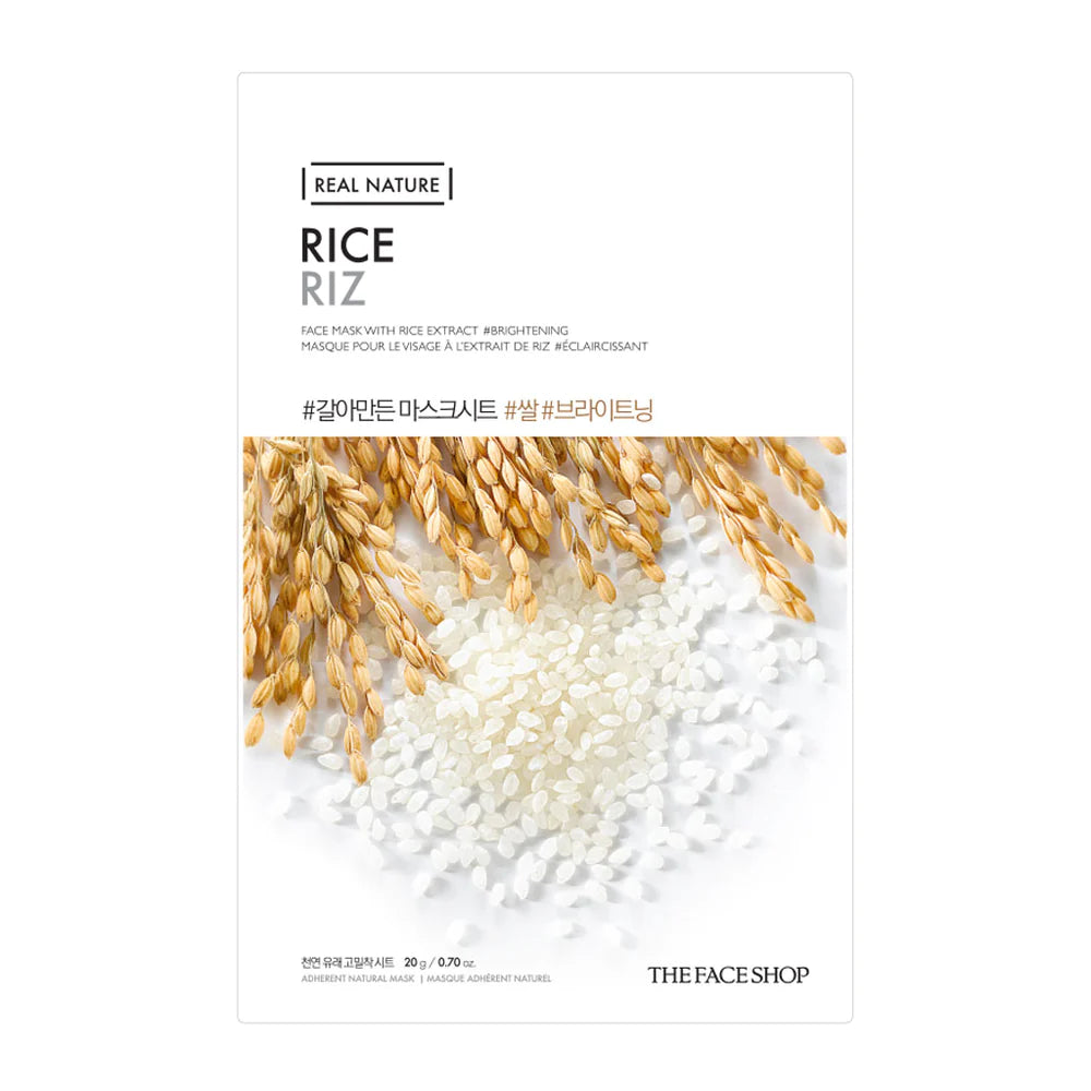 The Face Shop - Real Nature Face Mask With Rice Extract