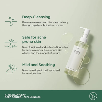 Anua - Heartleaf Pore Control Cleansing Oil