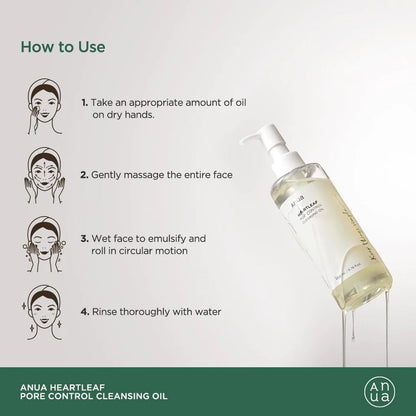 Anua - Heartleaf Pore Control Cleansing Oil