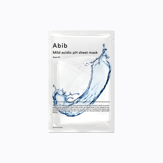 Abib - Mild acidic pH sheet mask (Aqua fit)