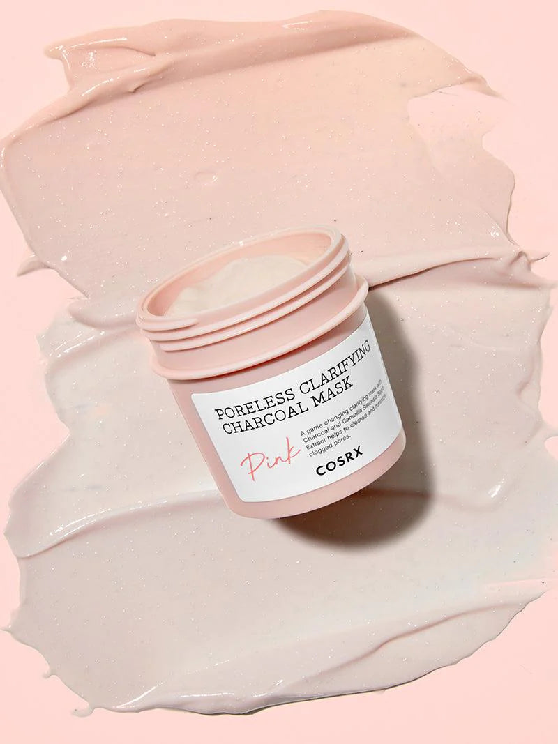 COSRX - PORELESS CLARIFYING CHARCOAL MASK PINK 110G