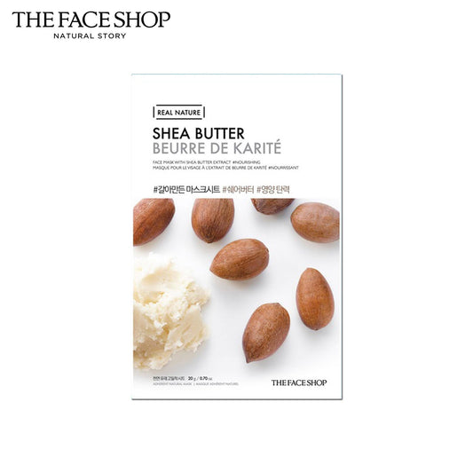 THE FACE SHOP - Real Nature Shea Butter Face Mask